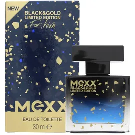 MEXX Black & Gold Limited Edition Man Eau de Toilette 30 ml