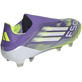 adidas F50 Elite Laceless FG Herren Purple Rush/Cloud White/Lucid Lemon 46