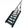 Kaminbau Mierzwa Premium Stahl Treppe mit Geländer 600 cm Edelstahl