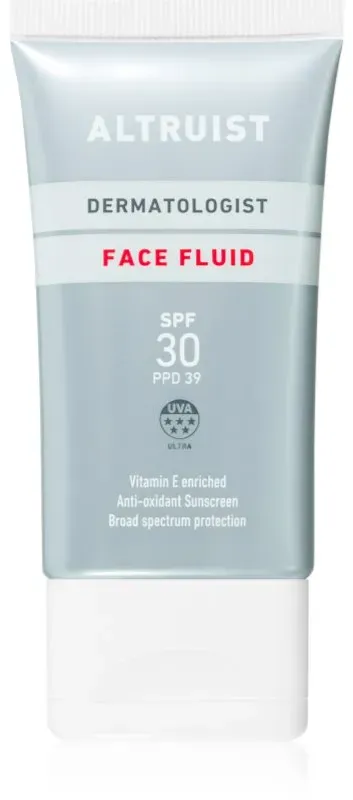 Altruist Face Fluid Sonnencreme fürs Gesicht SPF 30 50 ml