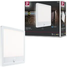 Paulmann LED Außenpanel Lamina mit Bewegungsmelder IP44 eckig - Weiß