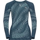 Odlo Blackcomb ECO Damen vêtement running femme déstockage - Bleu - L