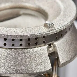 Stalgast Gas-Hockerkocher Top Power mit Gußeisen-Topfauflage, G30, 567x567x413 mm