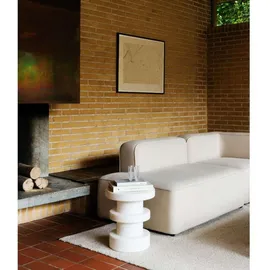 Normann Copenhagen Hocker Bit Stack Kunststoff 42 x 42 x 42 cm Weiß