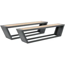 Home Deluxe Kobon Set 3-tlg. Braun