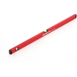 Gedore red Wasserwaage, 1000 mm lang, mit Vertikal- und Horizontal-Libelle, Messgenauigkeit +/- 0,5 mm/m, R94100087