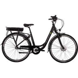 Saxonette E-Bike Advanced Plus«, 10,4Ah 50 cm, schwarz matt)