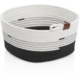 Kela Aufbewahrungskorb Hedda flexibel einsetzbar 30 x 27 x 17 cm grau