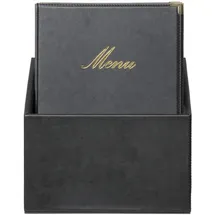 Securit Securit® Classic 20 Menüdeckelbox-Set in Schwarz