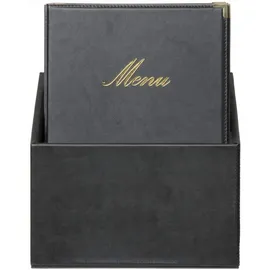 Securit Securit® Classic 20 Menüdeckelbox-Set in Schwarz