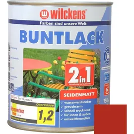 Wilckens 2in1 seidenmatt, 750 ml, RAL 3000 Feuerrot