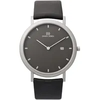 Danish Design Herren-Armbanduhr IQ13Q881 Analog Quarz Leder IQ13Q881