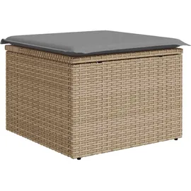 vidaXL Garten-Lounge-Set 9-tlg. beige