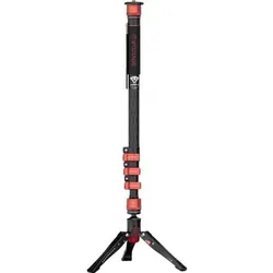 IFOOTAGE Videoeinbeinstativ Cobra 3 Flip-Lock Carbon