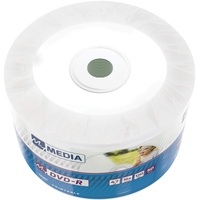 MyMedia DVD‐R 16x 4.7GB, 50er Pack Spindel, DVD Rohlinge bedruckbar, 16-fache Brenngeschwindigkeit & Lange Lebensdauer, DVD-R Printable Wrap