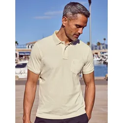 Poloshirt in weicher Piquéqualität - Broken White - M