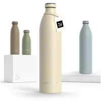 LARS NYSØM Edelstahl Trinkflasche 350ml, 500ml, 750ml, 1L, 1