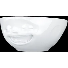 Fiftyeight Schale „Lachend" weiß, 350ml,