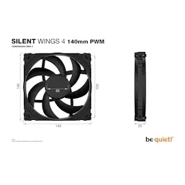 be quiet! Silent Wings 4 PWM