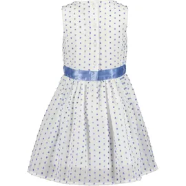 blue seven Sommerkleid BLUE SEVEN, "Blue Seven Kleid", Mädchen, Gr. 128, 0001, weiß, 100% Baumwolle, normal, Rundhals, Kleider Sommerkleid
