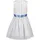 blue seven Sommerkleid BLUE SEVEN, "Blue Seven Kleid", Mädchen, Gr. 128, 0001, weiß, 100% Baumwolle, normal, Rundhals, Kleider Sommerkleid