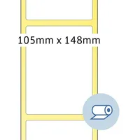 Herma Endlosetiketten, 105x148mm, weiß, seidenmatt, 1er-Pack (1000 Etiketten) (4095)