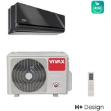 VIVAX H+ Design Gray Mirror 12000 BTU Klimagerät Split Klimaanlage 3D Swing A+++