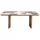 ac angel cerda Esstisch 200 x 77 x 90 cm weiß/Walnuss