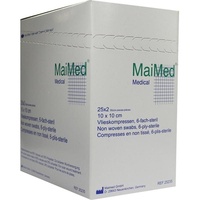 Maimed Vlieskompressen 10x10cm 6fach