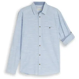 Tom Tailor Langarmhemd Blau M