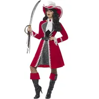 Smiffys Deluxe Lady Captain Kostüm Damen L