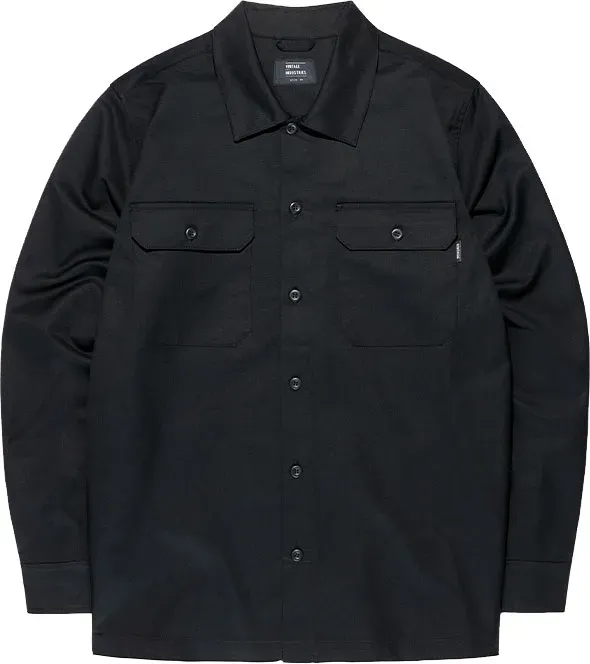 Vintage Industries Harris, chemise - Noir - L