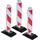Rolly Toys rollyBake Leitbake (Verkehrsbake, Sicherheitsbake mit Standfuss, Baustellenabspe