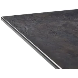 Sieger Klapptisch 140x80x73 cm Stahl/Polytec® Dunkelgrau|Hellgrau