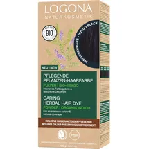 Logona Pflanzen-Haarfarbe Pulver indigoschwarz 100 g
