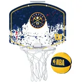 Wilson Mini-Basketballkorb NBA Team Mini Hoop, Denver Nuggets, Kunststoff, TU