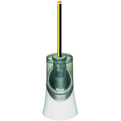 WESTCOTT elektrischer Anspitzer weiß/transparent