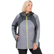Ulla Popken Funktionsjacke Damen Grau/Gold/Weiß XL-XXL
