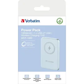 Verbatim Charge 'n' Go 10000 mAh Blau