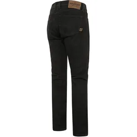 Rokker Hunter Black Herren Motorradjeans Baumwolle schwarz, W34/L32
