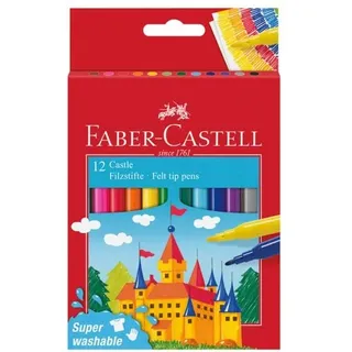 Faber-Castell Filzstifte farbsortiert, 12 St.
