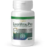 Leber Vital Kapseln Hochdosiert, ganzheitliche 7-in1-Formel mit Cholin, Vitaminen, Mineralstoffen, Mariendistel, Löwenzahn, Artischocke und Schisandra (60 Stk) Liver Vital Pro Vitality Nutritionals