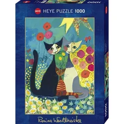 Heye - Standardpuzzle 1000 Teile - Flowerbed, Rosina Wachtmeister