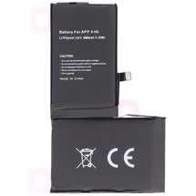 AccuCell 3000mAh Akku passend für Apple iPhone X Li-Polymer 3,81 Volt 11,4Wh high capacity built-in ohne Werkzeug