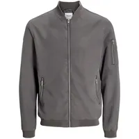 Jack & Jones PlusSize JJERUSH BOMBER NOOS PLS grau 4XL