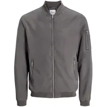 Jack & Jones PlusSize JJERUSH BOMBER NOOS PLS grau 4XL