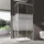 SoGood doporro Eckdusche mit Schiebetür rechts 80 x 190 cm Silber/Transparent 6mm ESG-Glas