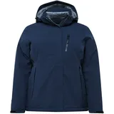 Damen Outdoorjacke Funktionsjacke mit abzippbarer Kapuze wasserdicht Winddicht atmungsaktiv 00814-dunkelnavy 54