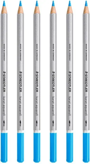 Staedtler Karat Aquarell Stift hellblau 6 Stück