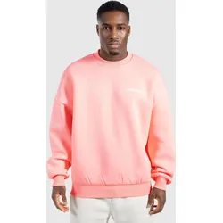 Herren Sweatshirt Liquid Brail Rosa rosa XS/S